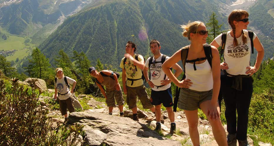 Route of the Tour du Mont Blanc