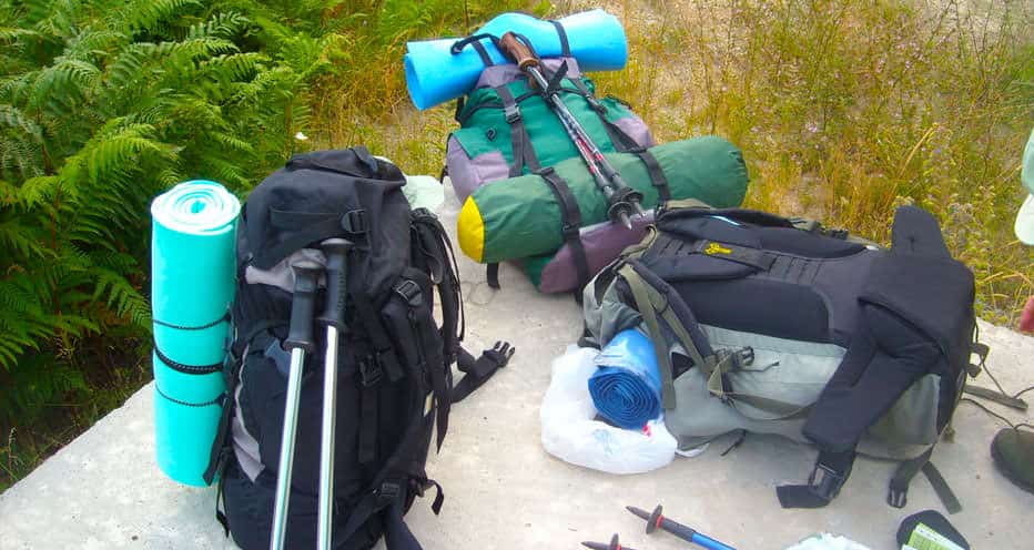 Luggage for the Tour du Mont Blanc