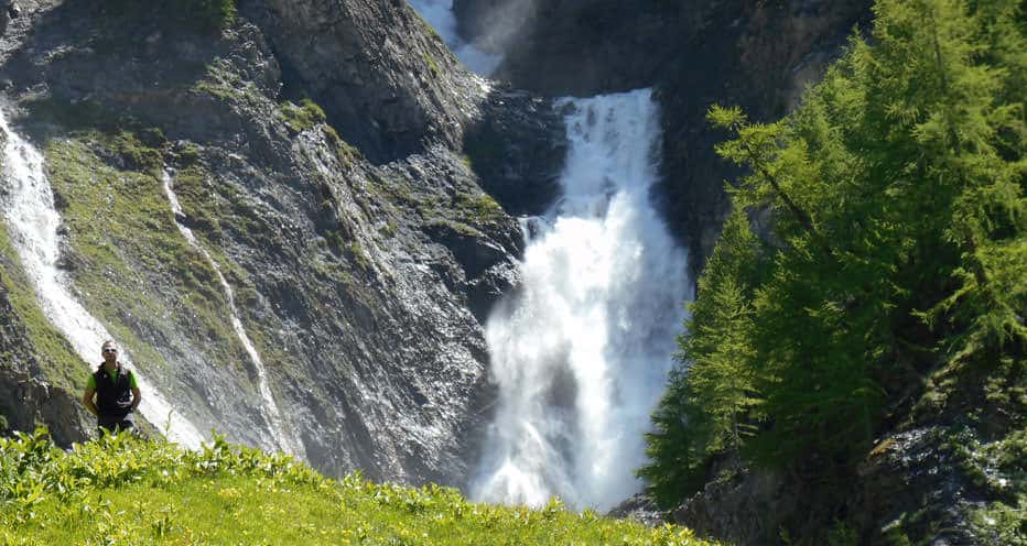 Location of the Tour du Mont Blanc